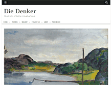 Tablet Screenshot of diedenker.org